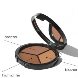 No magic trousse: bronzer-highlighter-blusher